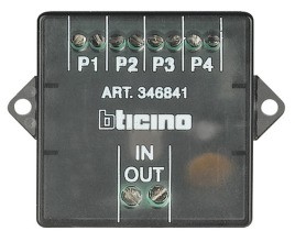 BTICINO 346841 Videoverteiler 4-Fach 2-Draht