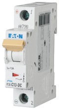 EATON PLS6-C13-DC-MW LS 13A/1-pol/C DC 6kA