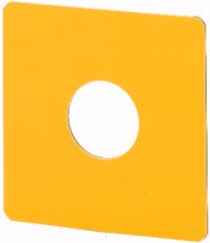 EATON SQ-GE Not-Aus-Schild blanko, gelb