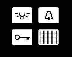 JUNG 33K Taster-Symbol Klingel