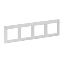 LEGRAND 754144 Vlife 4Fach Rahmen Perlmutt