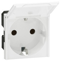 LEGRAND 077219 MSC SDO Schuko KD SL 2mod weiss