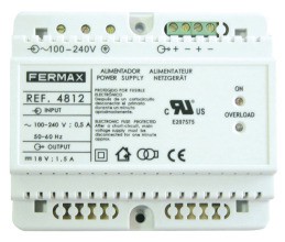FERMAX F4812 Audio/Video Netzgerät, VDS/DUOX240Vac/18