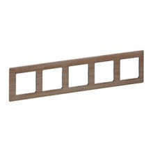 LEGRAND 754185 Vlife 5Fach Rah. Light Wood