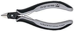 KNIPEX 79 52 125 ESD Praezisions-Elektronik-Seitenschneider E